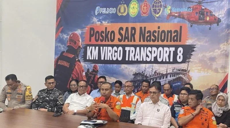 KM Virgo Bergeser ke Kedalaman 29 Meter, Basarnas Libatkan Ahli Asing